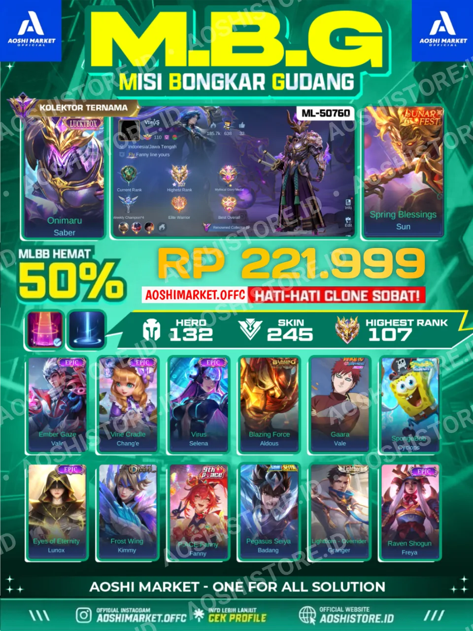 SABER EPIC LIMIT