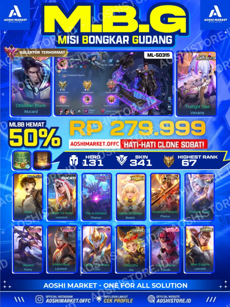 LEGEND ALUCARD X VEXANA ASPIRANT